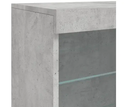 Puhvetkapp Led-Tulega, Betoonhall, 142,5 X 37 X 67 Cm