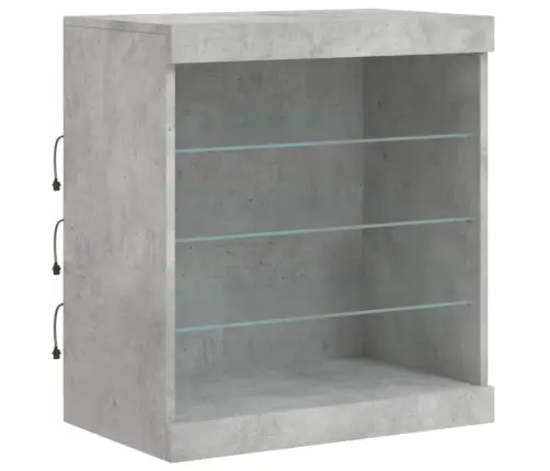 Puhvetkapp Led-Tulega, Betoonhall, 142,5 X 37 X 67 Cm