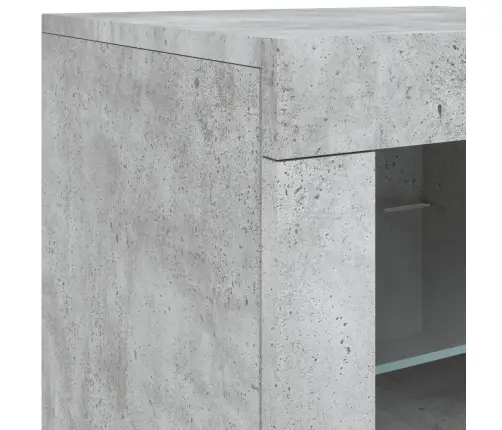 Puhvetkapp Led-Tulega, Betoonhall, 142,5 X 37 X 67 Cm