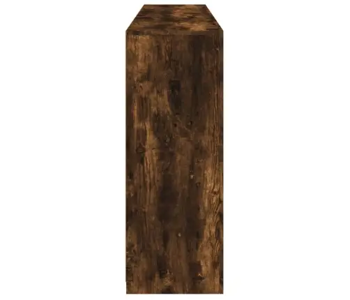 Šoninės Spintelės Su Led, 3Vnt., Dūminio Ąžuolo, Mediena