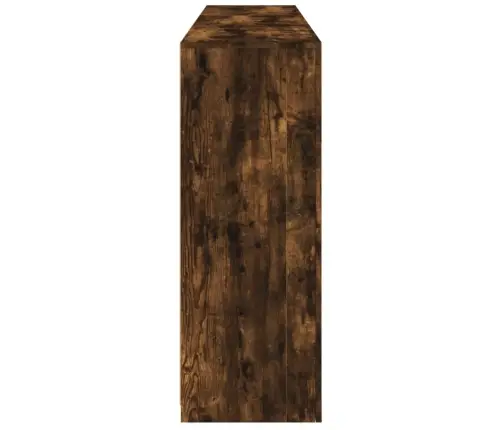 Šoninė Spintelė Su Led Lemputėmis, Dūminio Ąžuolo, 162X37X100Cm