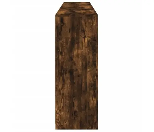 Puhvetkapp Led-Tuledega, Suitsutatud Tamm, 181,5 X 37 X 100 Cm