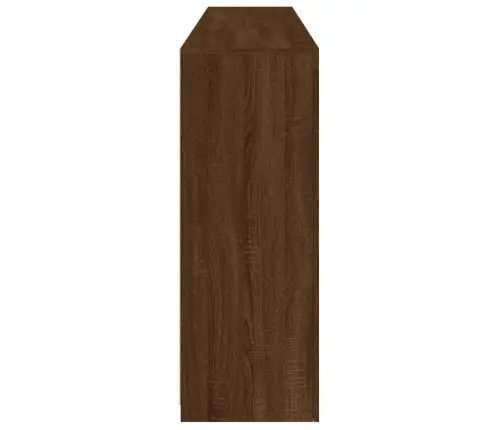 Puhvetkapp Led-Tuledega, Pruun Tamm, 181,5 X 37 X 100 Cm