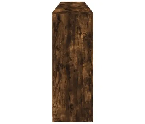 Kumode Ar Led Lampiņām, Ozolkoka Krāsa, 202X37X100 Cm Vidaxl