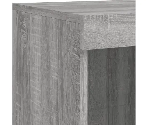 Puhvetkapp Led-Tuledega, Hall Sonoma Tamm, 202 X 37 X 100 Cm