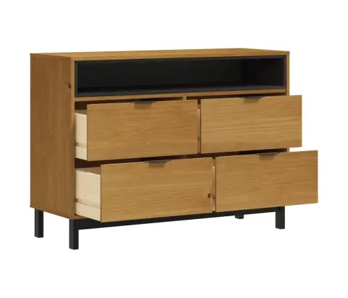 Sahtlitega Kapp "Flam", 110X40X80 cm Männipuit