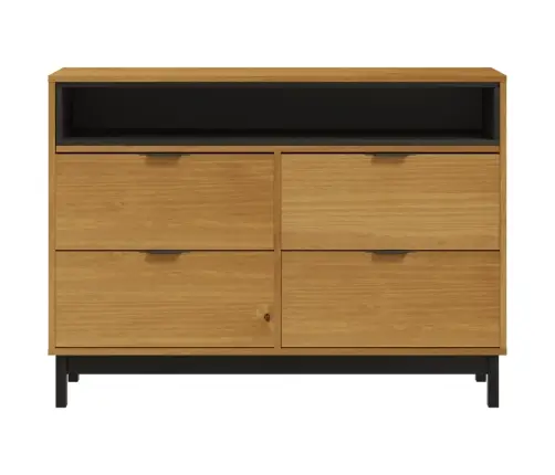 Sahtlitega Kapp "Flam", 110X40X80 cm Männipuit