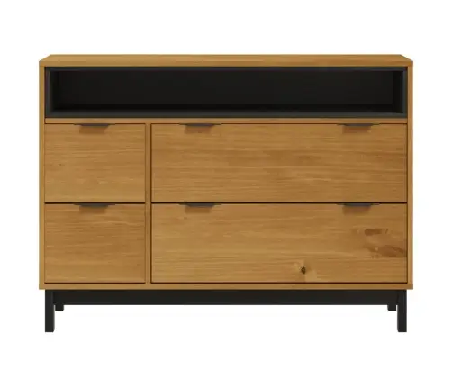 Sahtlitega Kapp "Flam", 110X40X80 cm Männipuit