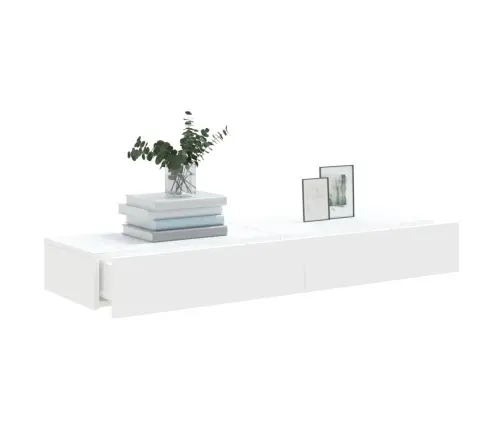 Tv Skapīši Ar Led Apgaismojumu, 2 Gab., Balti, 60X35X15,5 Cm Vidaxl Tv Skapīši Ar Led Apgaismojumu, 2 Gab., Balti, 60X35X15,5 Cm Vidaxl