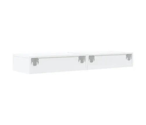 Tv Skapīši Ar Led Apgaismojumu, 2 Gab., Balti, 60X35X15,5 Cm Vidaxl Tv Skapīši Ar Led Apgaismojumu, 2 Gab., Balti, 60X35X15,5 Cm Vidaxl