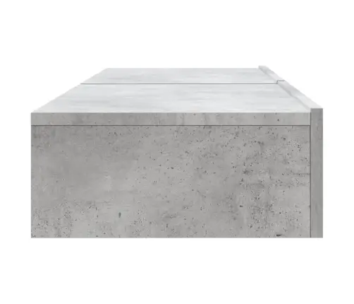 Tv Skapīši Ar Led Apgaismojumu, 2 Gab., Pelēki, 60X35X15,5 Cm Vidaxl