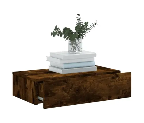 Tv Skapītis Ar Led Apgaismojumu, Ozolkoka Krāsa, 60X35X15,5 Cm Vidaxl
