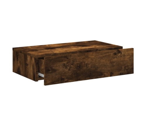 Tv Skapītis Ar Led Apgaismojumu, Ozolkoka Krāsa, 60X35X15,5 Cm Vidaxl