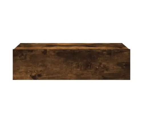 Tv Skapītis Ar Led Apgaismojumu, Ozolkoka Krāsa, 60X35X15,5 Cm Vidaxl