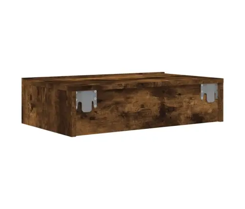 Tv Skapītis Ar Led Apgaismojumu, Ozolkoka Krāsa, 60X35X15,5 Cm Vidaxl