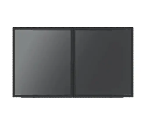 3-Osaline Bistrookomplekt Patjadega, Must, Polürotang