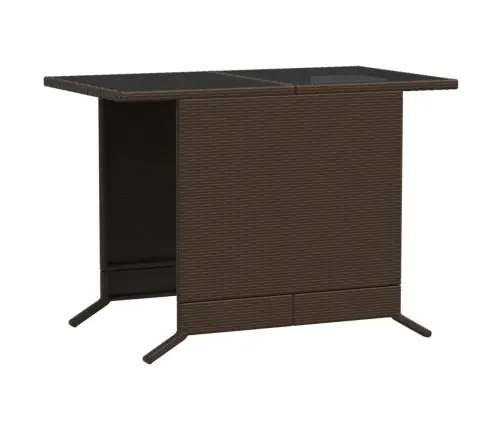 3-Osaline Aia Bistrookomplekt Patjadega, Pruun, Polürotang