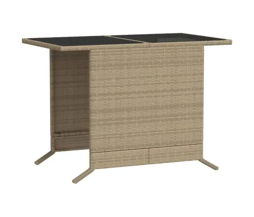 Bistro Komplektas Su Pagalvėlėmis, 3 Dalių, Smėlio, Poliratanas