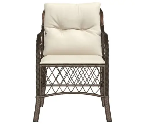 Dārza Krēsli, 2 Gab., Ar Matračiem, Pe Rotangpalma, Brūni Vidaxl Dārza Krēsli, 2 Gab., Ar Matračiem, Pe Rotangpalma, Brūni Vidaxl