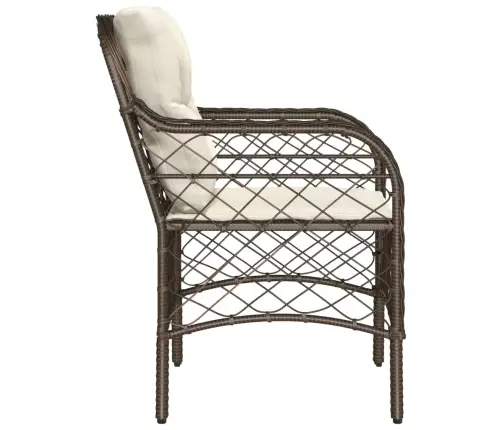 Dārza Krēsli, 2 Gab., Ar Matračiem, Pe Rotangpalma, Brūni Vidaxl Dārza Krēsli, 2 Gab., Ar Matračiem, Pe Rotangpalma, Brūni Vidaxl