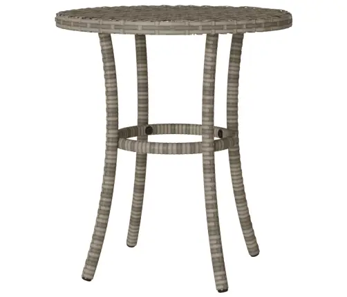 Bistro Komplektas Su Pagalvėlėmis, 3 Dalių, Pilkas, Poliratanas