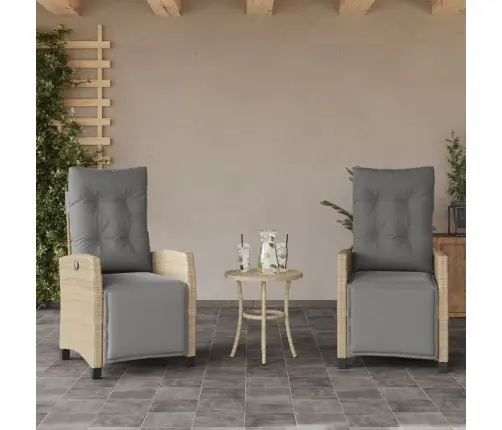 3-Osaline Bistrookomplekt Patjadega, Beežid Toonid, Polürotang