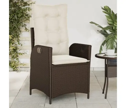 Allalastava Seljatoega Aiatoolid 2 Tk, Patjadega, Pruun