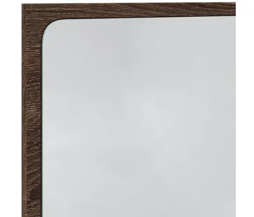 Vannasistabas Spogulis Ar Led, Brūna Ozola, 60X8,5X38 Cm, Koks Vidaxl