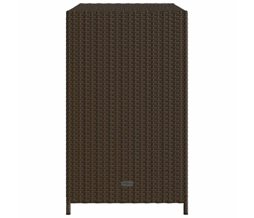 Dārza Skapis, Brūns, 83X45X76 Cm, Pe Rotangpalma Vidaxl