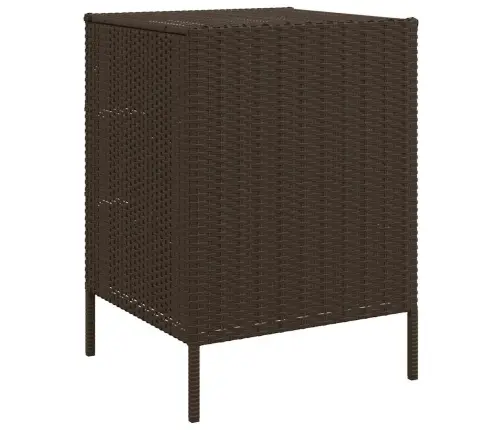 Sodo Spintelė Daiktams, Ruda, 55X59X80cm Poliratanas