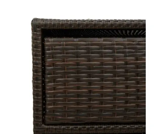 Sodo Spintelė Daiktams, Ruda, 55X59X80cm Poliratanas