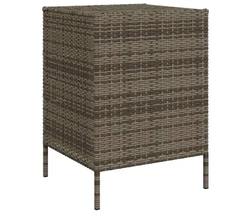 Sodo Spintelė Daiktams, Pilka, 55X59X80cm Poliratanas