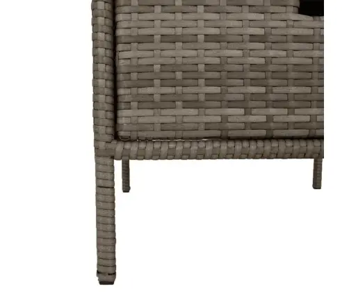 Sodo Spintelė Daiktams, Pilka, 55X59X80cm Poliratanas