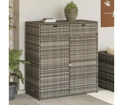 Sodo Spintelė Daiktams, Pilka, 105X55X113cm Poliratanas