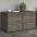 Dārza Skapis, Pelēks, 110X55X60,5 Cm, Pe Rotangpalma Vidaxl