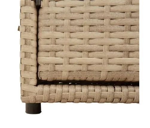 Sodo Spintelė Daiktams, Smėlio, 110X55X60,5cm Poliratanas