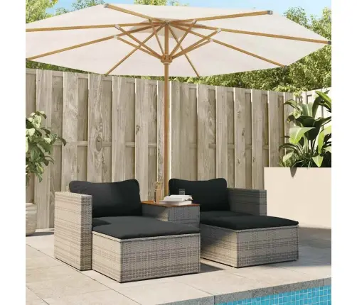 5-Osaline Aiadiivani Komplekt Patjadega, Hall , Polürotang