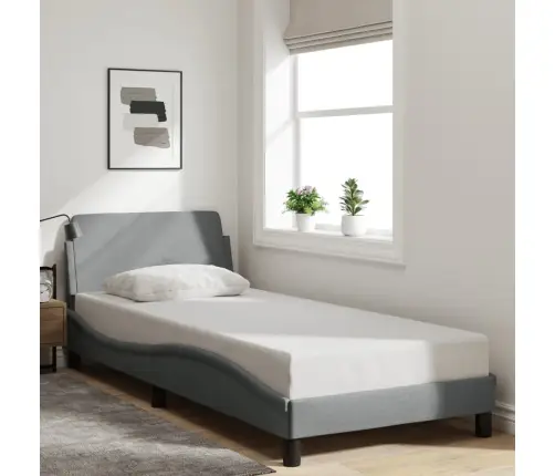 Lovos Rėmas, Dover, Šviesiai Pilkas, 80X200cm Audinys