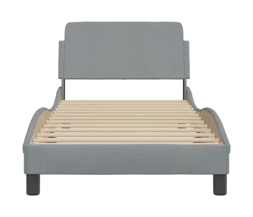 Lovos Rėmas, Dover, Šviesiai Pilkas, 90X200cm Audinys