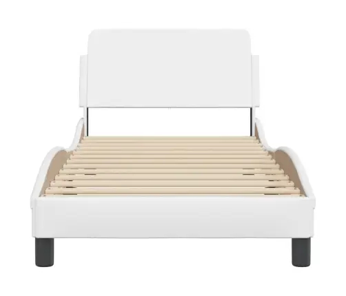 Lovos Rėmas, Dover, Baltos, 90X200 cm Dirbtinė Oda