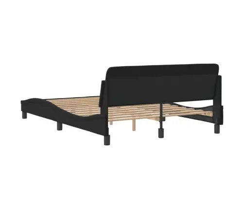 Lovos Rėmas, Dover, Juodos Spalvos, 140X190cm Aksomas