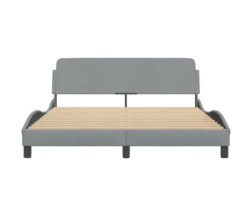 Voodiraam Dover, Helehall, 160X200 cm Kangas