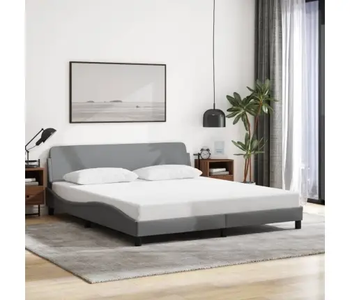 Voodiraam Dover, Helehall, 180X200 cm Kangas