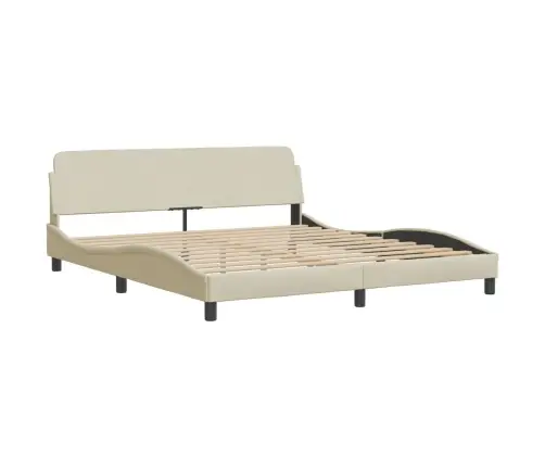 Lovos Rėmas, Dover, Kreminės Spalvos, 180X200cm Audinys