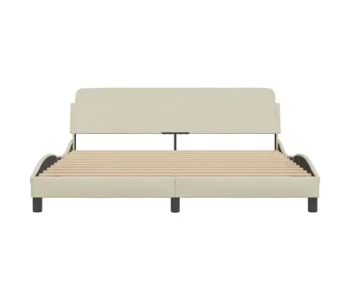 Lovos Rėmas, Dover, Kreminės Spalvos, 180X200cm Audinys