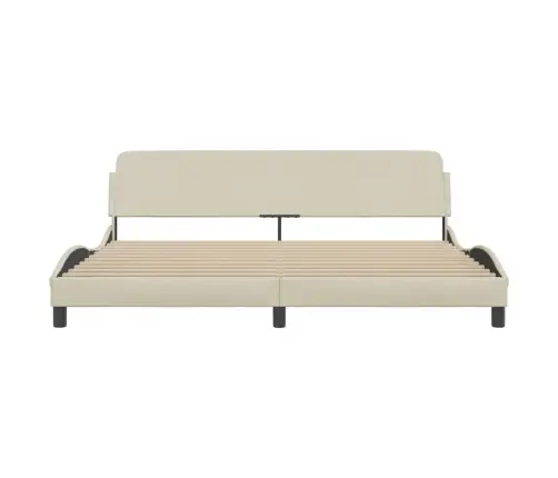 Lovos Rėmas, Dover, Kreminės Spalvos, 200X200cm Audinys