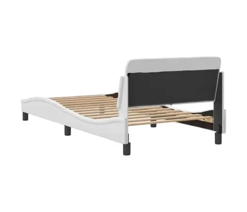 Lovos Rėmas, Dover, Baltos Spalvos, 100X203Cm Dirbtinė Oda