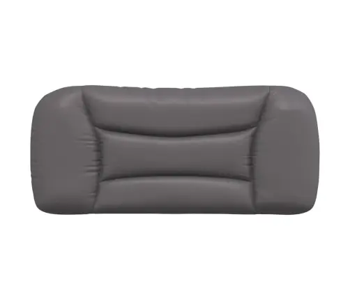 Galvūgalio Pagalvėlė, Hvar, Pilkos Spalvos, 80 cm Dirbtinė Oda