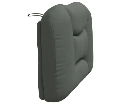 Galvgaļa Spilvens, Tumši Pelēks, 90 Cm, Audums Vidaxl