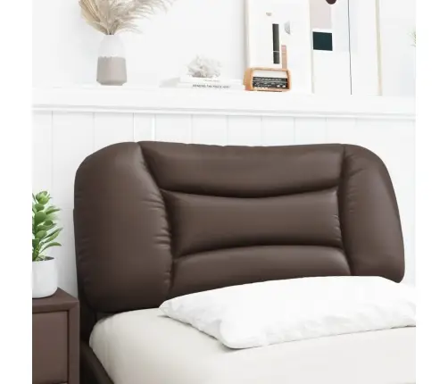 Galvgaļa Spilvens, Brūns, 90 Cm, Mākslīgā Āda Vidaxl Galvgaļa Spilvens, Brūns, 90 Cm, Mākslīgā Āda Vidaxl